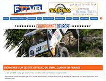Tablet Screenshot of europatrucktrial.fr