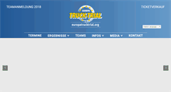 Desktop Screenshot of europatrucktrial.org